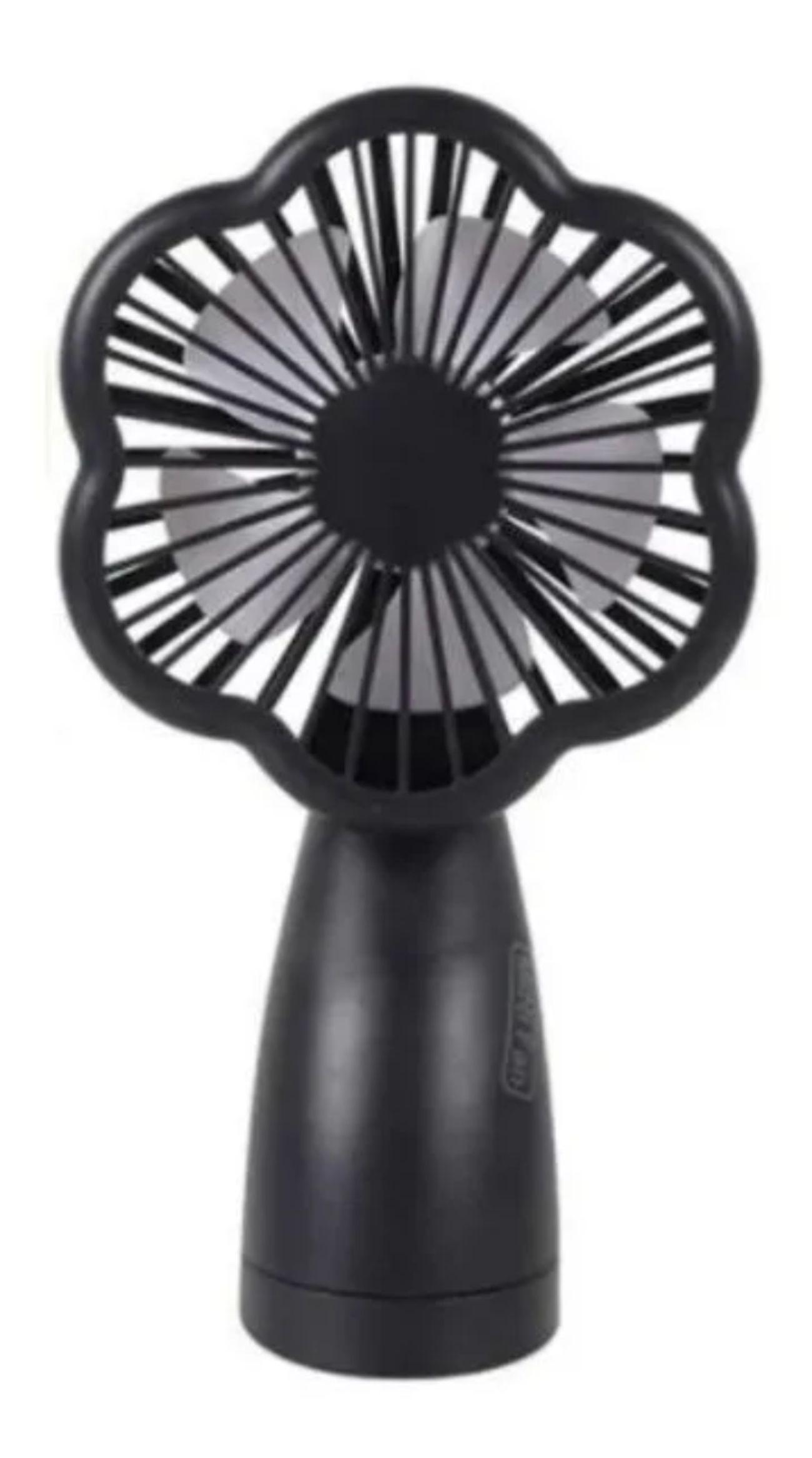 Ventilador De Mano Portatil Con Luz Mini-0