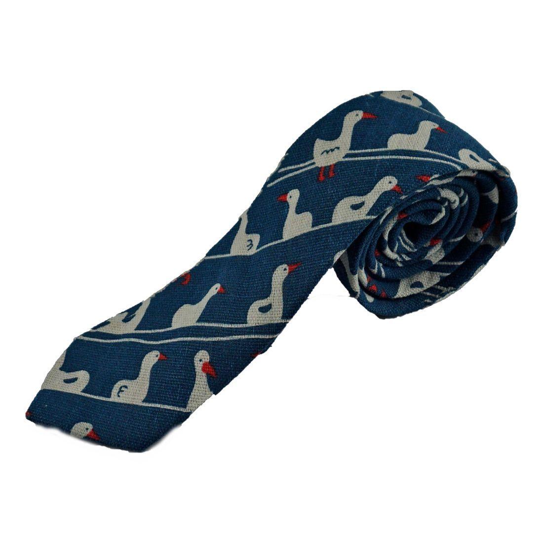 Corbata Pálmatri Azul Don Lucas-0