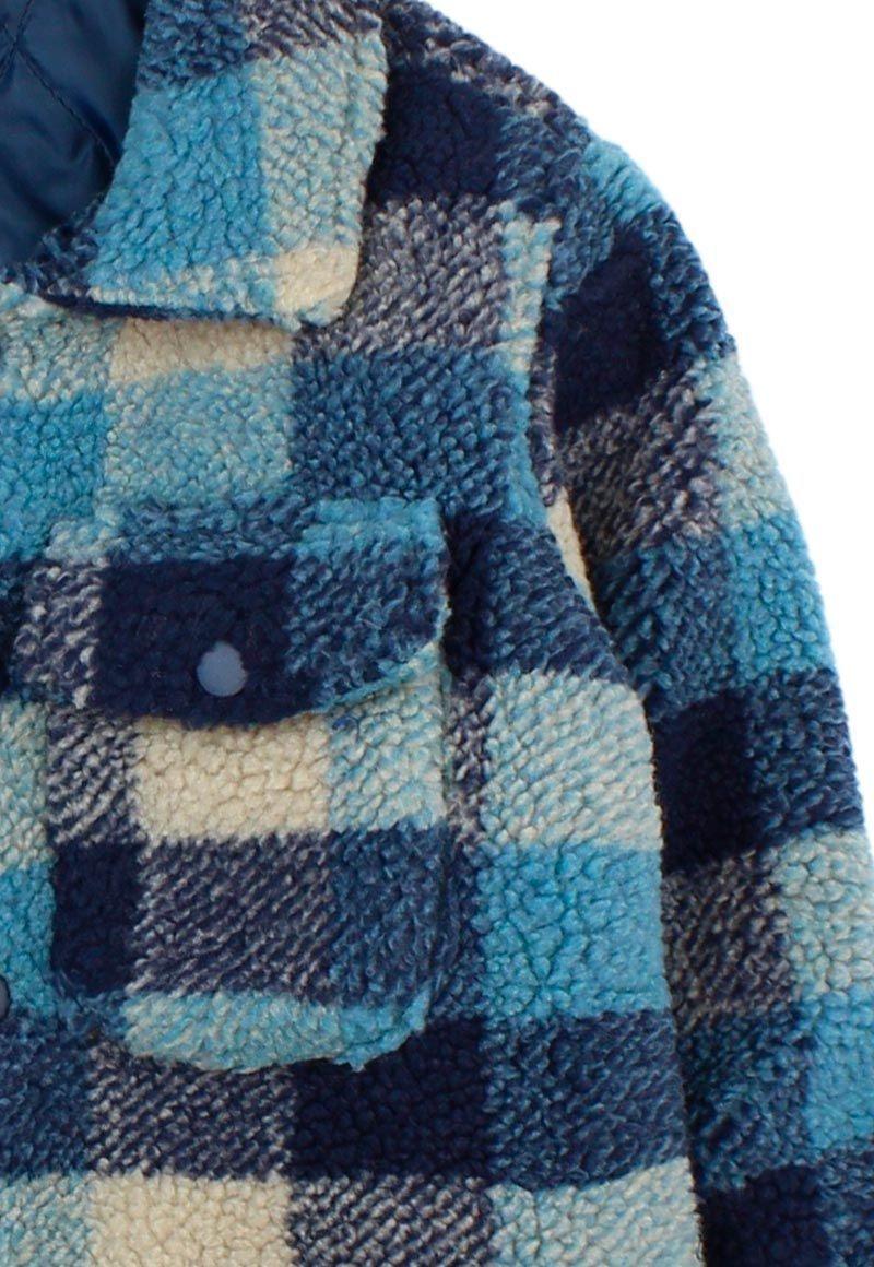 Chaqueta kids niño piel escocesa outside 261-2