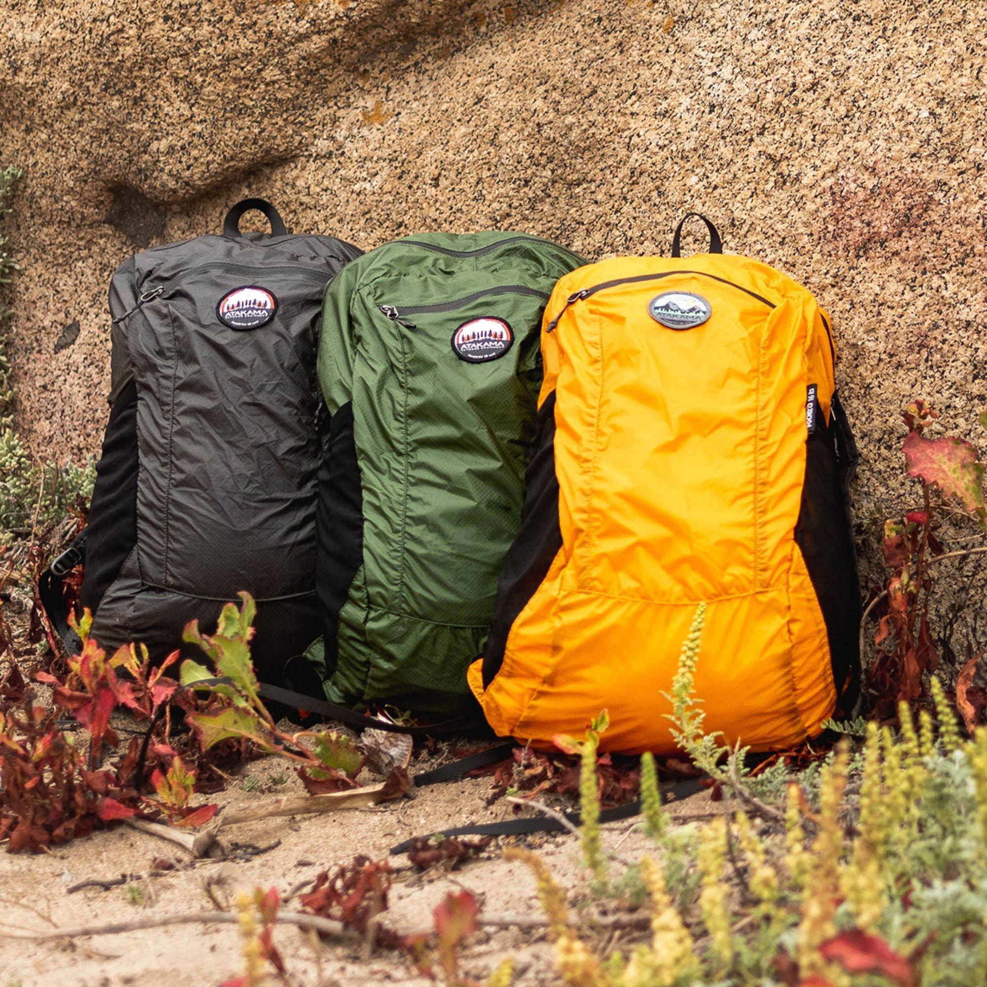 Mochila Plegable Pochoco Verde Musgo 16lt Atakama Outdoor-4