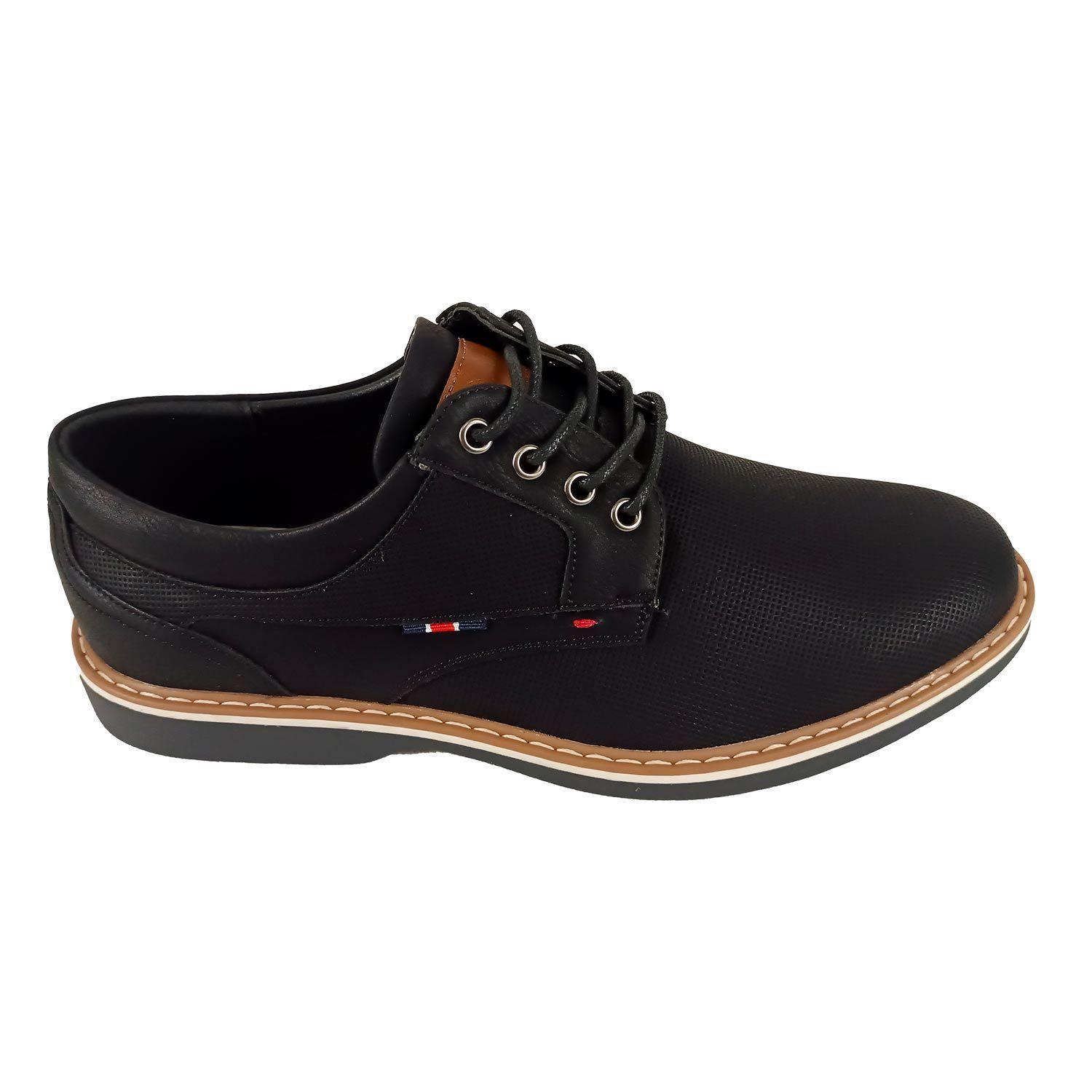 Zapatos de Casual de hombre X11 Negro-6