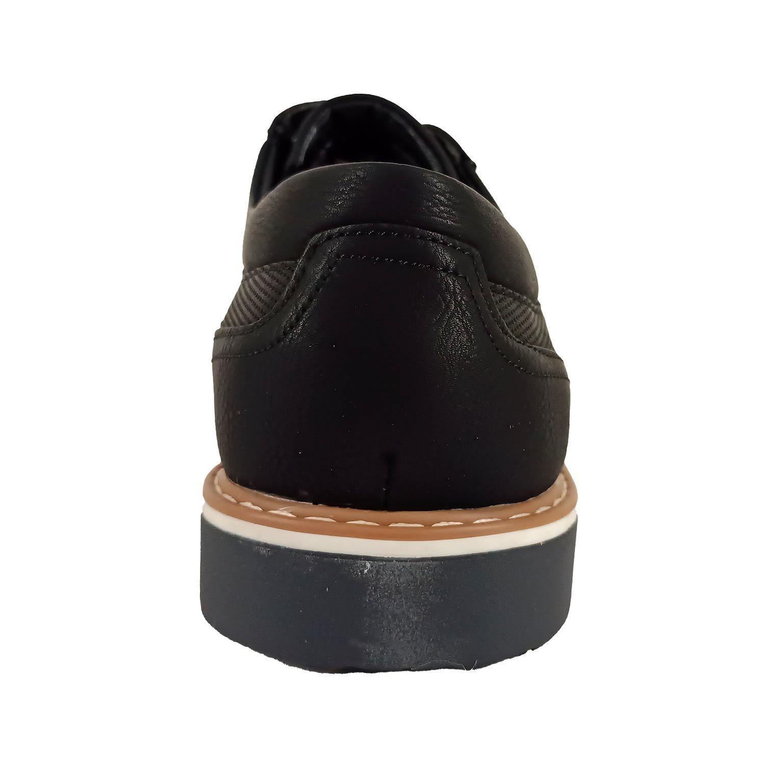 Zapatos de Casual de hombre X11 Negro-2