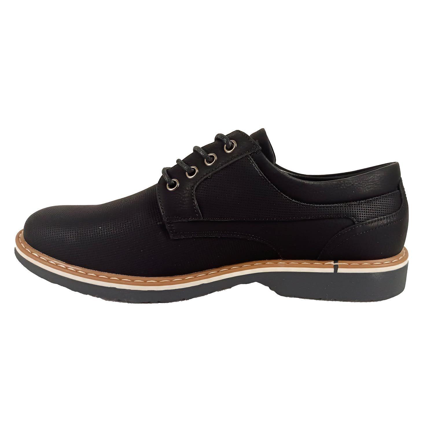 Zapatos de Casual de hombre X11 Negro-3