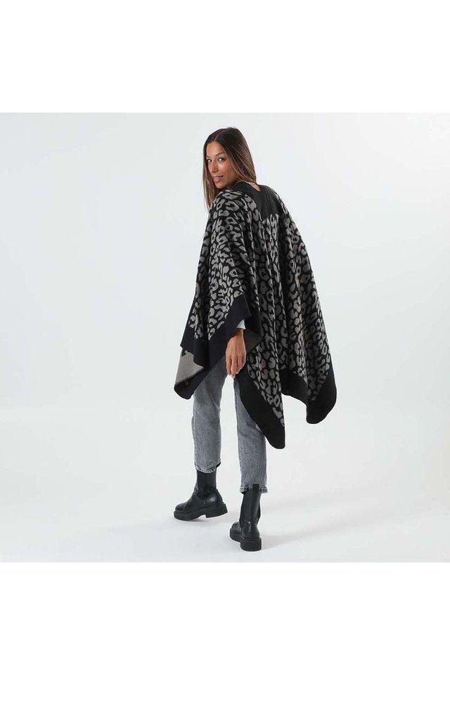 Poncho Negro Lira Humana-2