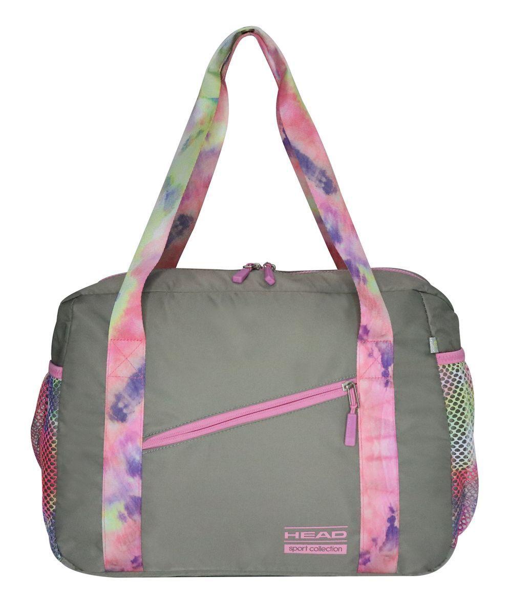 Bolso Deportivo New Gradient Gris Mujer Head-1