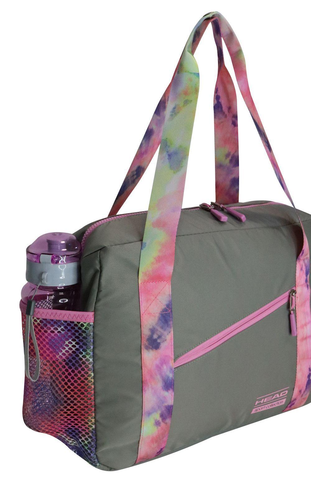 Bolso Deportivo New Gradient Gris Mujer Head-4