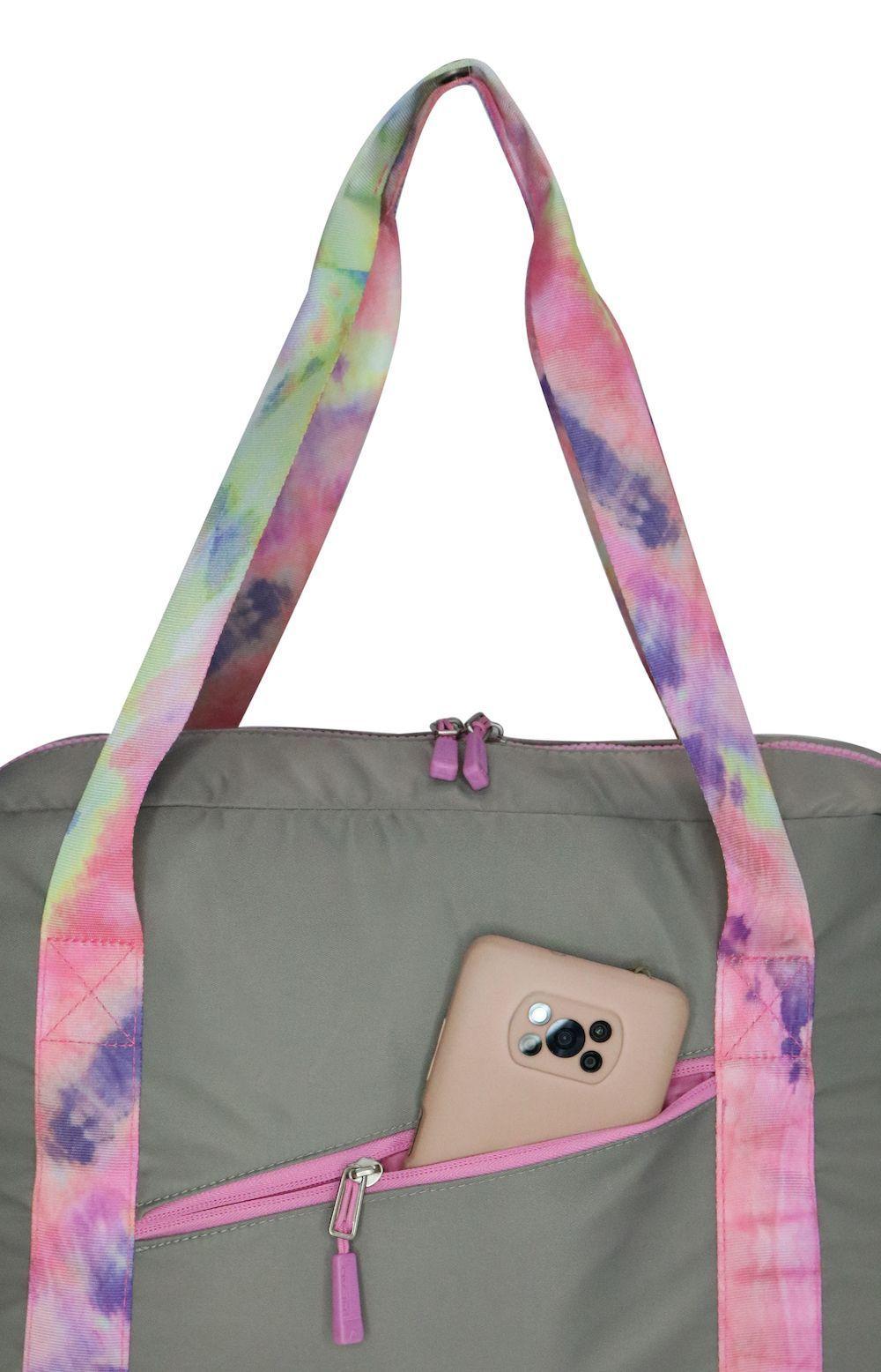 Bolso Deportivo New Gradient Gris Mujer Head-3