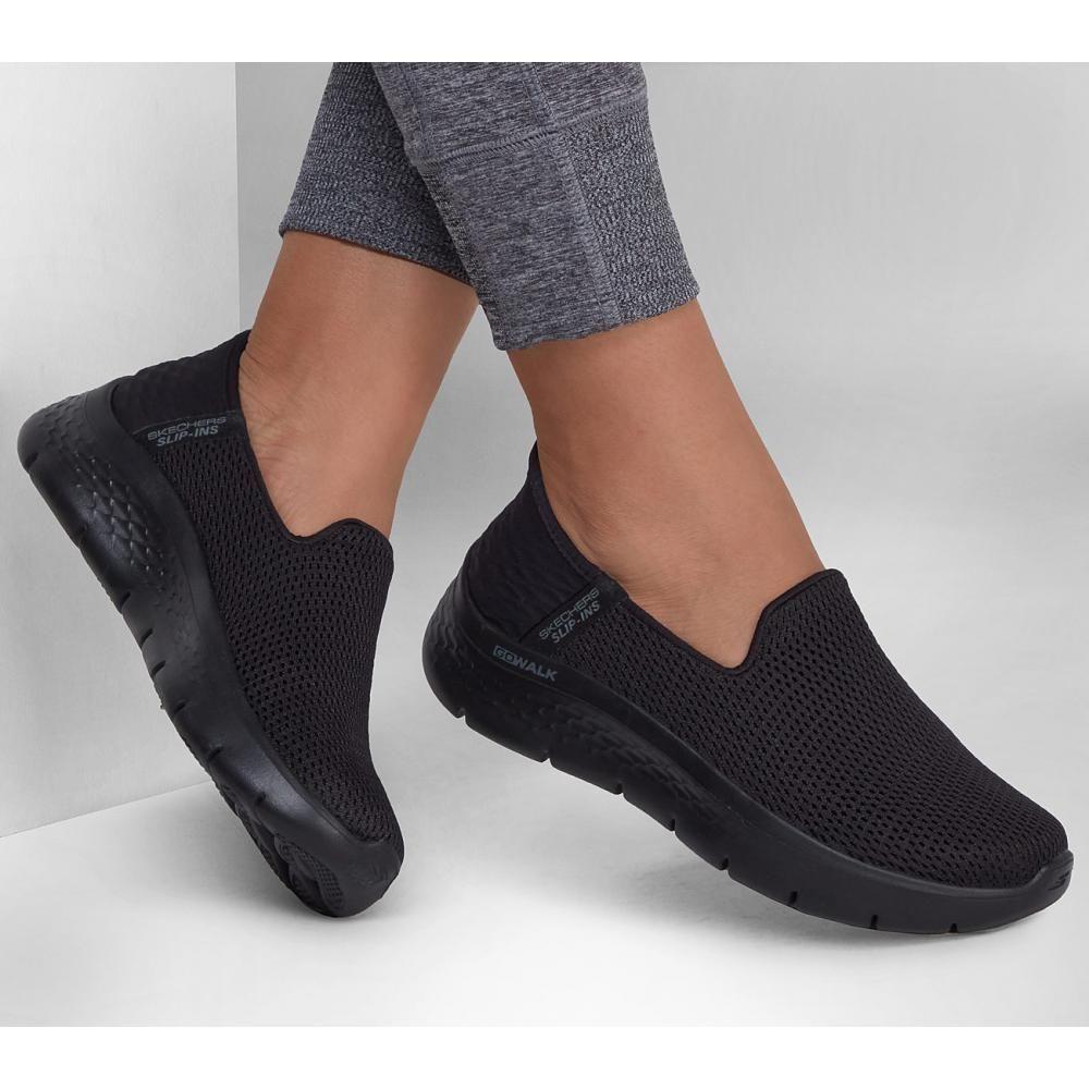 Zapatilla Mujer Go Walk Flex Negro Skechers-1