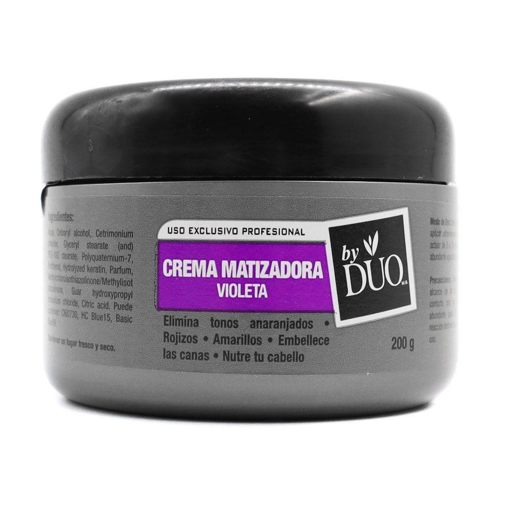 Kit Shampoo matizador canas + crema matizadora-1