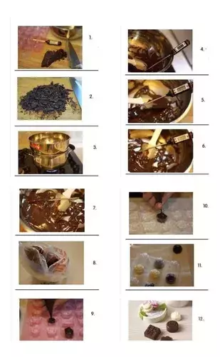 2 Moldes Chocolate Moldes De Chocolate Policarbonato Trufa -5