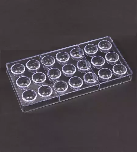 2 Moldes Chocolate Moldes De Chocolate Policarbonato Trufa -3