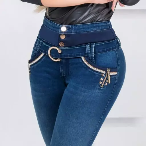 Jeans Colombiano Levanta Cola 21269 Real Jeans-2