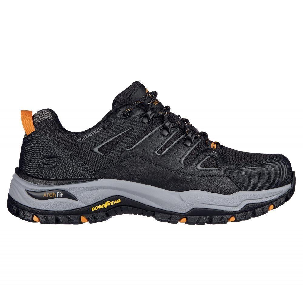 Botin Hombre Arch Fit Dawson Negro Skechers-4