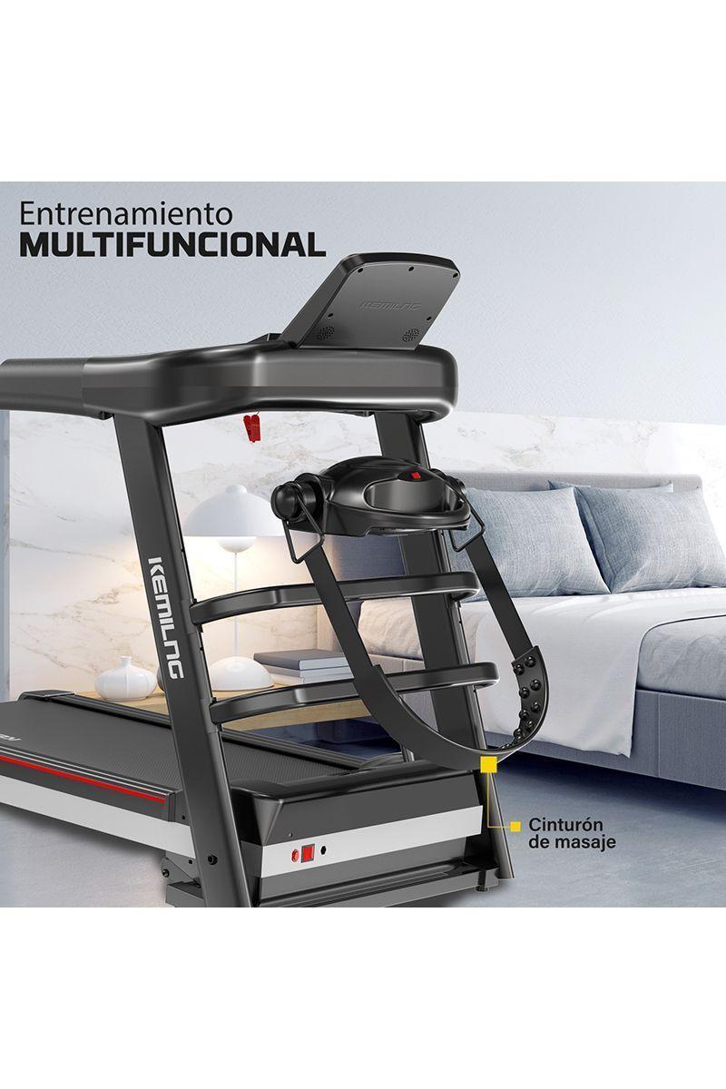 Pack Trotadora Plus + Spinning Home Fitness Negro-5