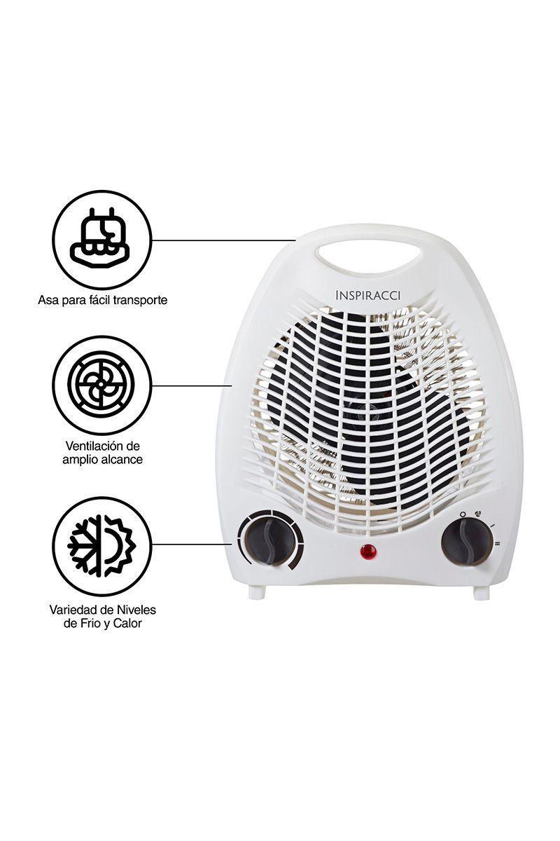 Calefactor Termoventilador Vertical Blanco-3
