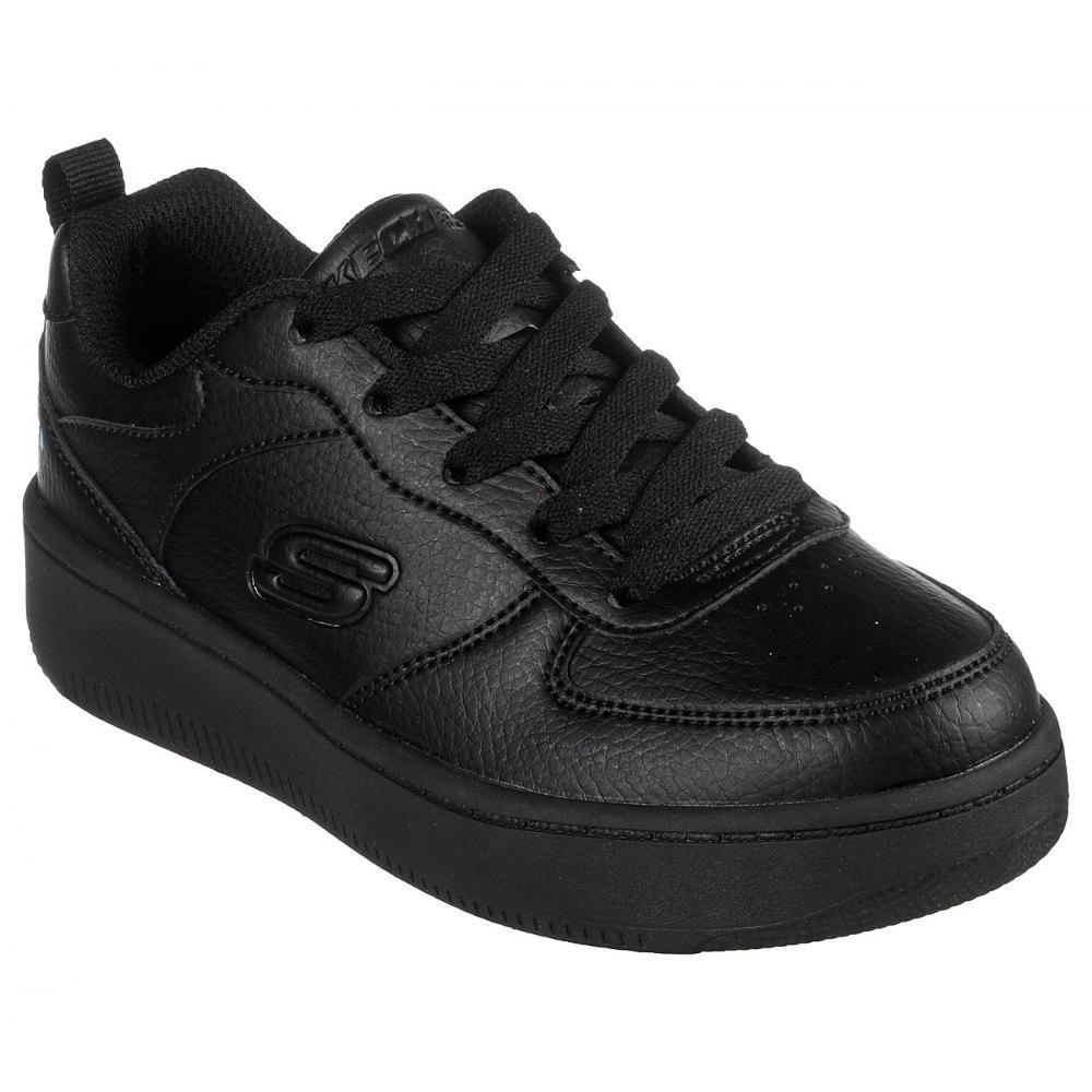 Zapatilla Niño Sport Court 92 Chill Negro Skechers-0