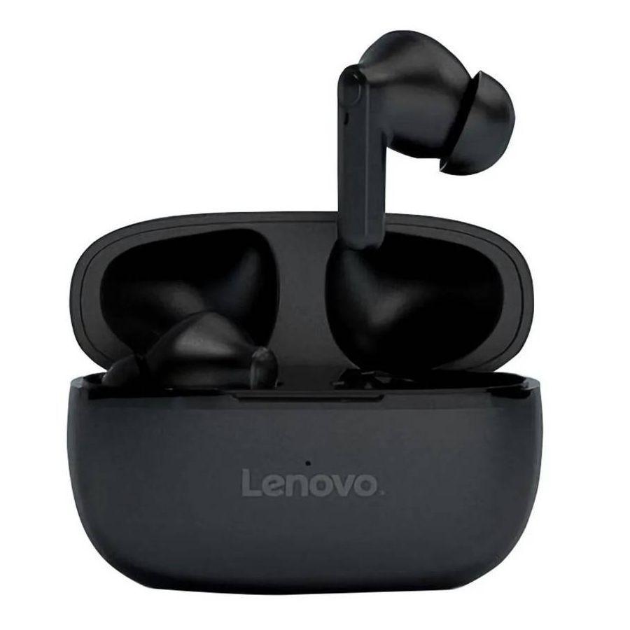 Audifono Inalámbrico Lenovo Tws Bluetooth Negro-0