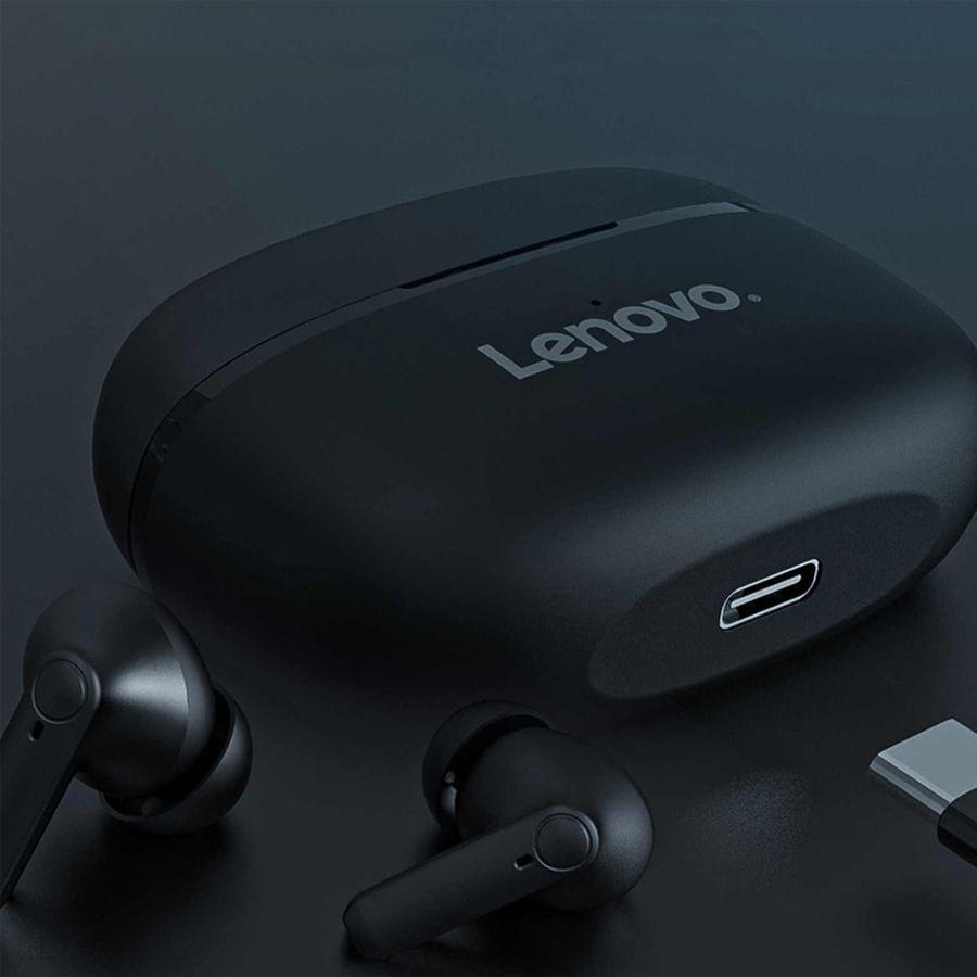 Audifono Inalámbrico Lenovo Tws Bluetooth Negro-3