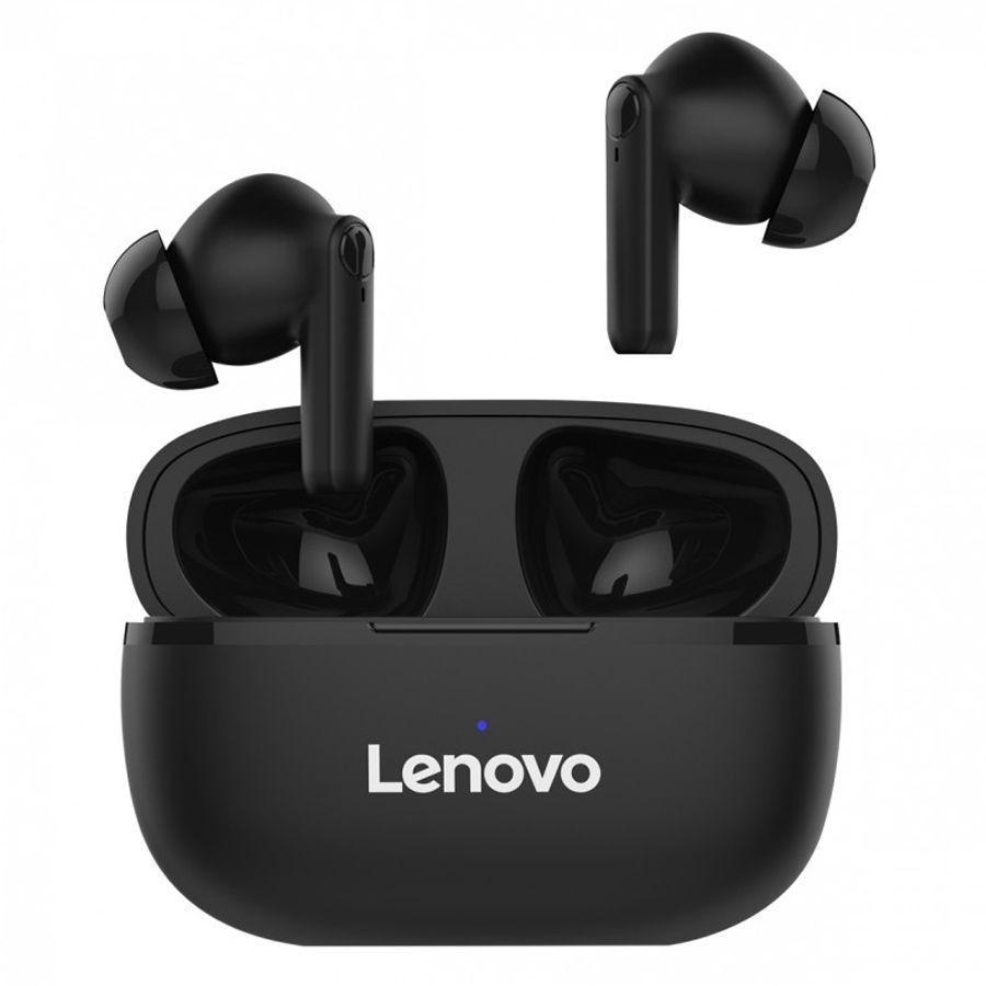 Audifono Inalámbrico Lenovo Tws Bluetooth Negro-1