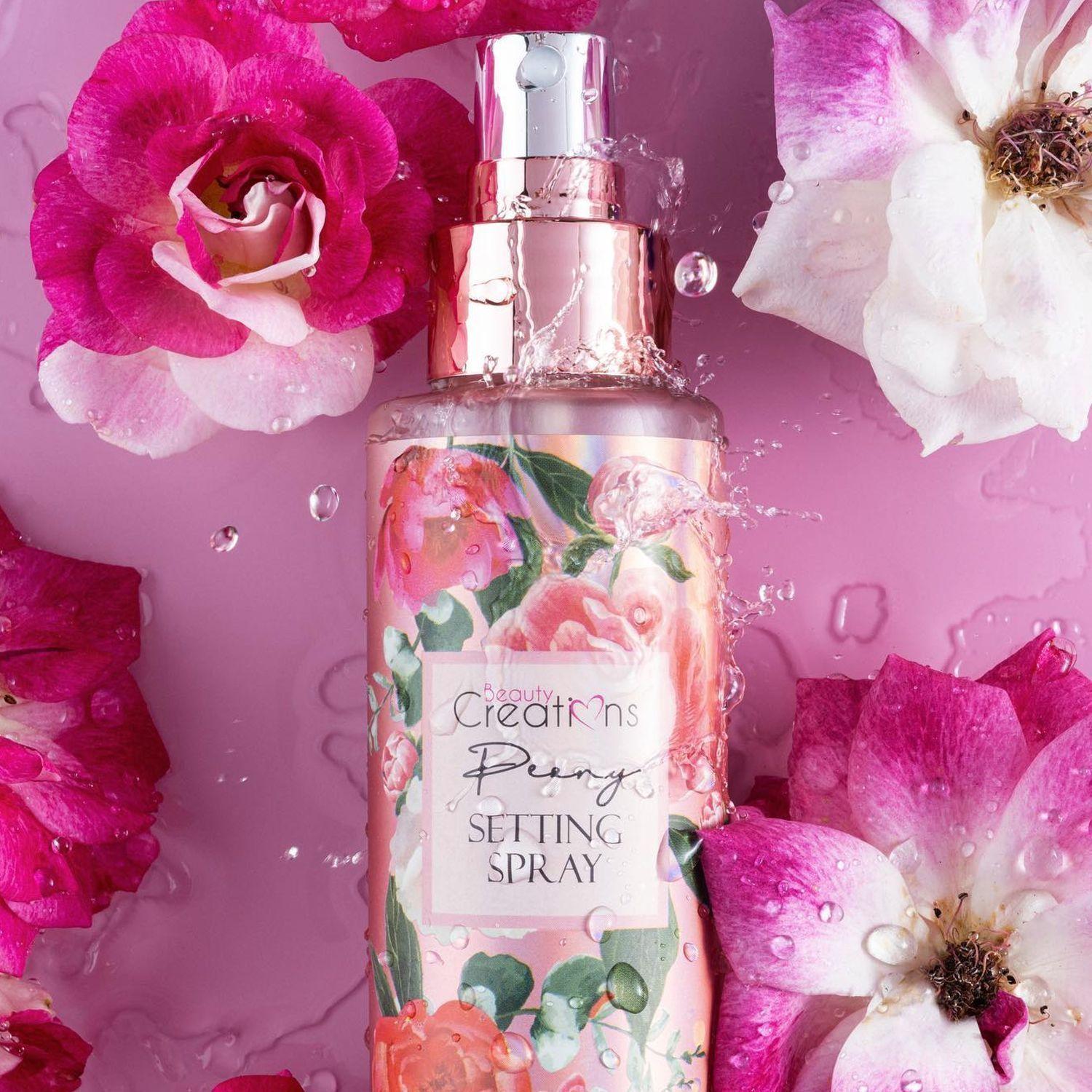 Fijador Spray de Maquillaje Aroma Peony Beauty Creations-1