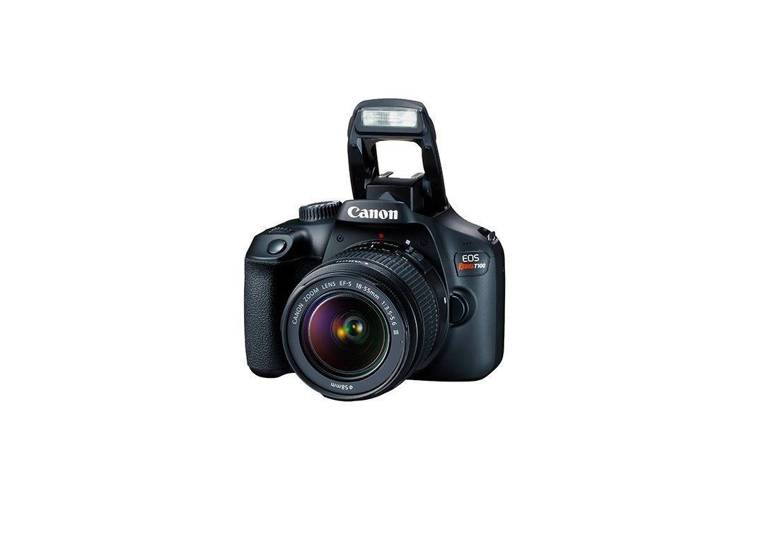 CAMARA CANON REBEL T100 + LENTE 18-55-2