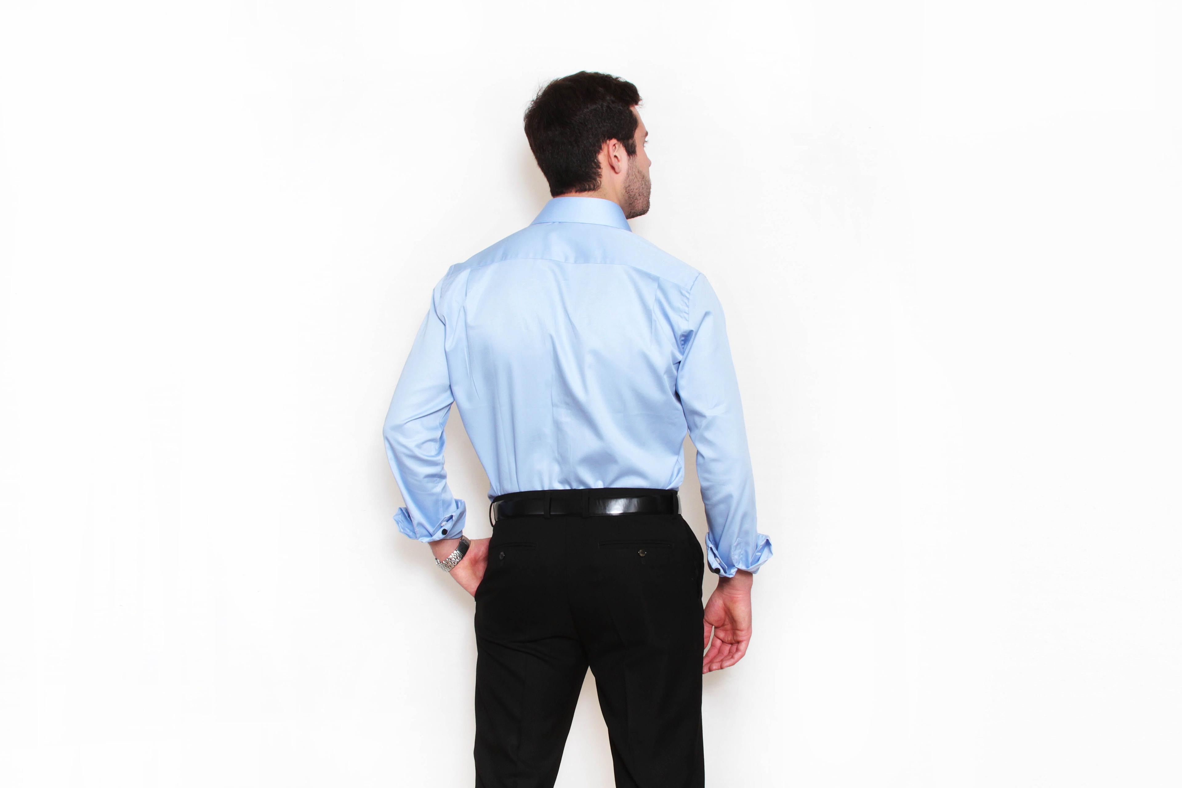 Camisa Premium Celeste-1