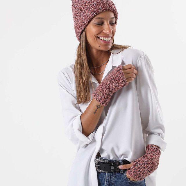 Pack Gorro + Guante Rosado Tous Humana-2