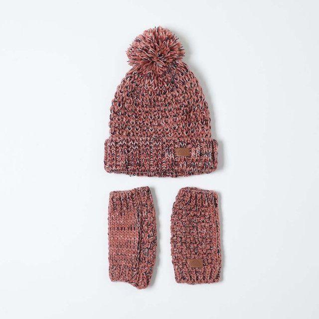 Pack Gorro + Guante Rosado Tous Humana-0