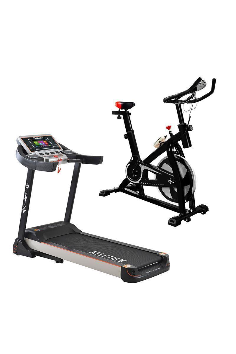 Pack Trotadora Elite DS900 + Spinning FitnessSport Negro-0