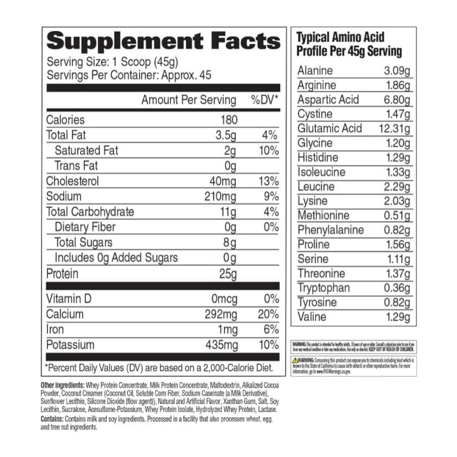 PROTEINA WHEY MATRIX 4.5LB CHOCOLATE ICE CREAM -1