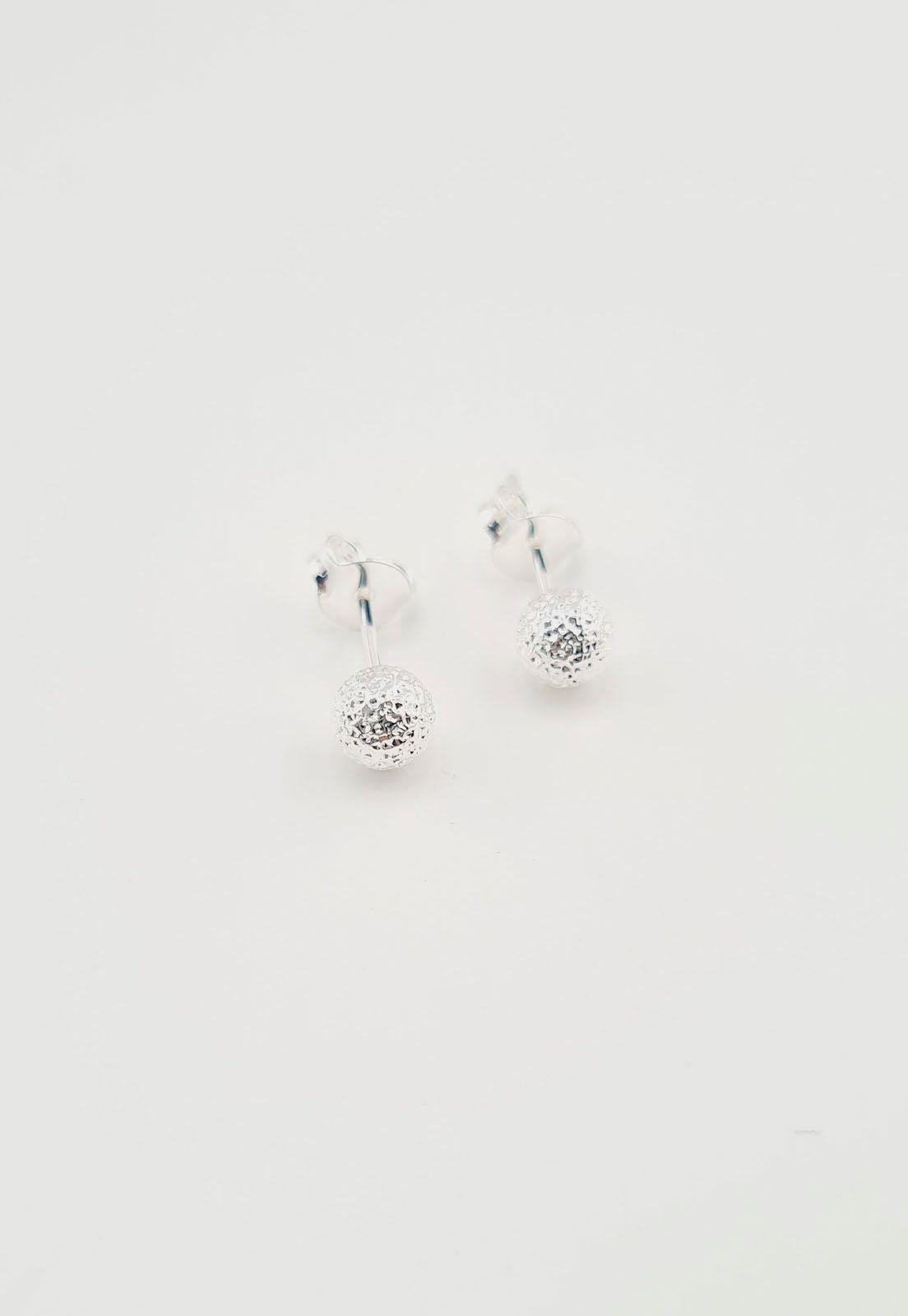 Pack Aros  con Baño de Oro Blanco Satin-4