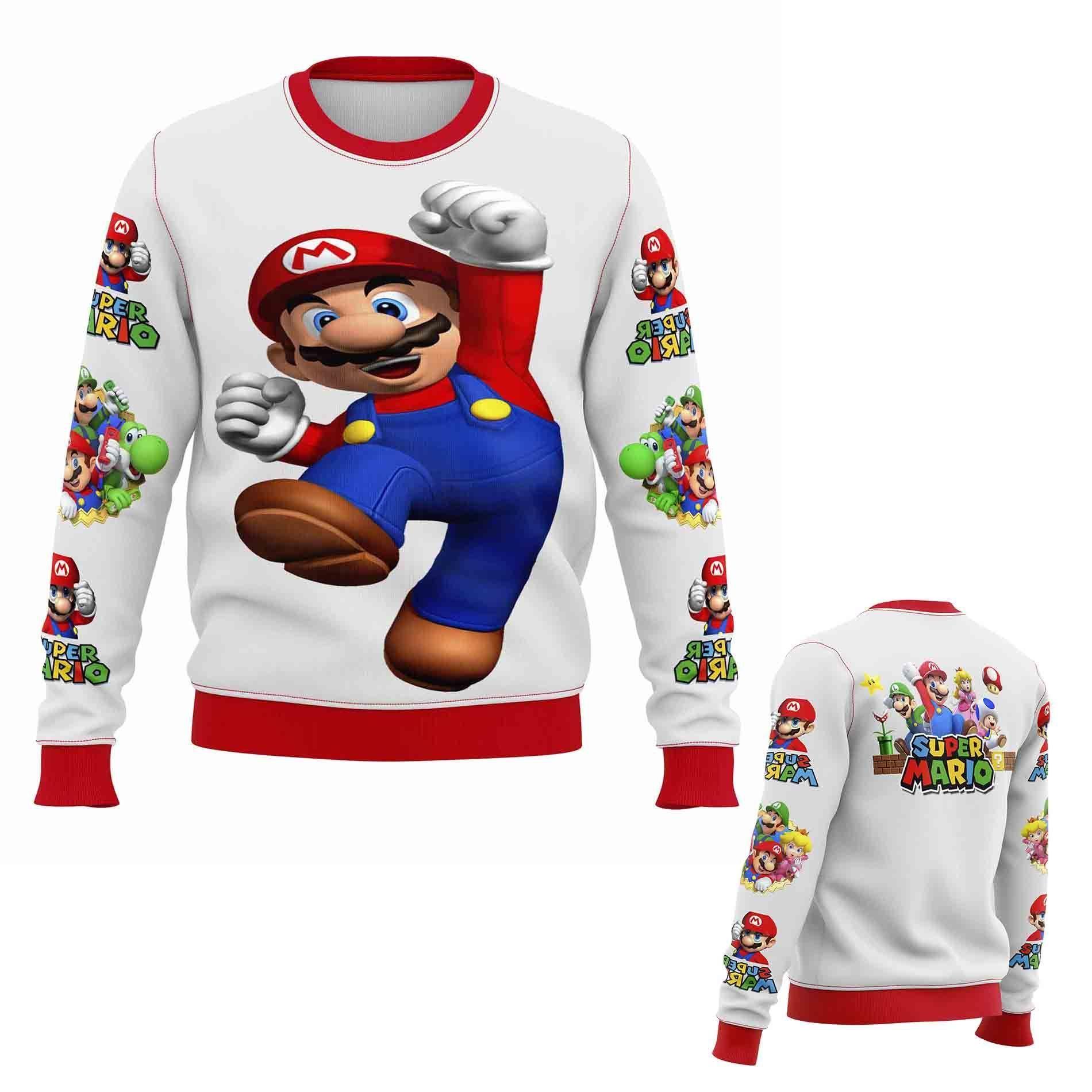 Polerón Juvenil Super Mario Bros  D5-1