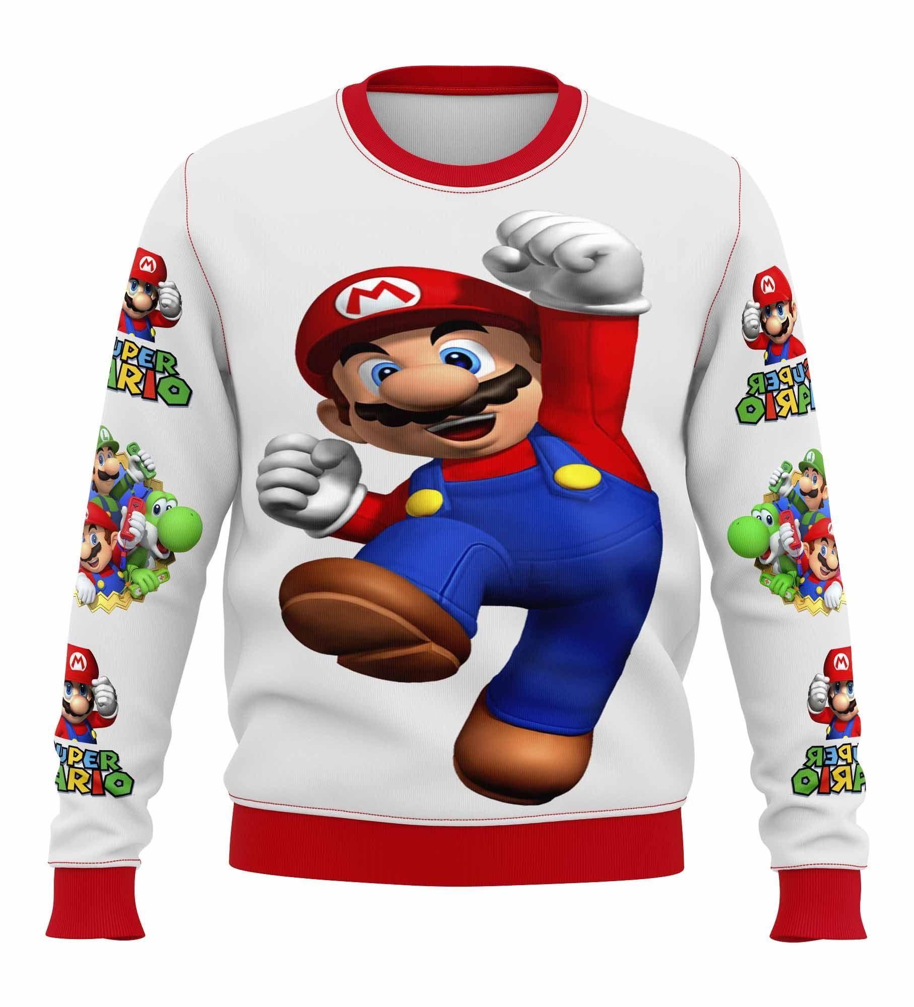 Polerón Juvenil Super Mario Bros  D5-0