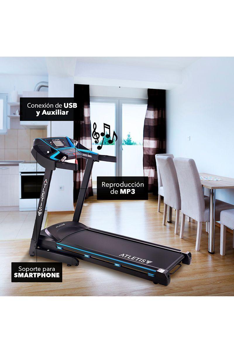 Trotadora Atletis Pro Lcd 5"  Mp3 Incl Automática-4