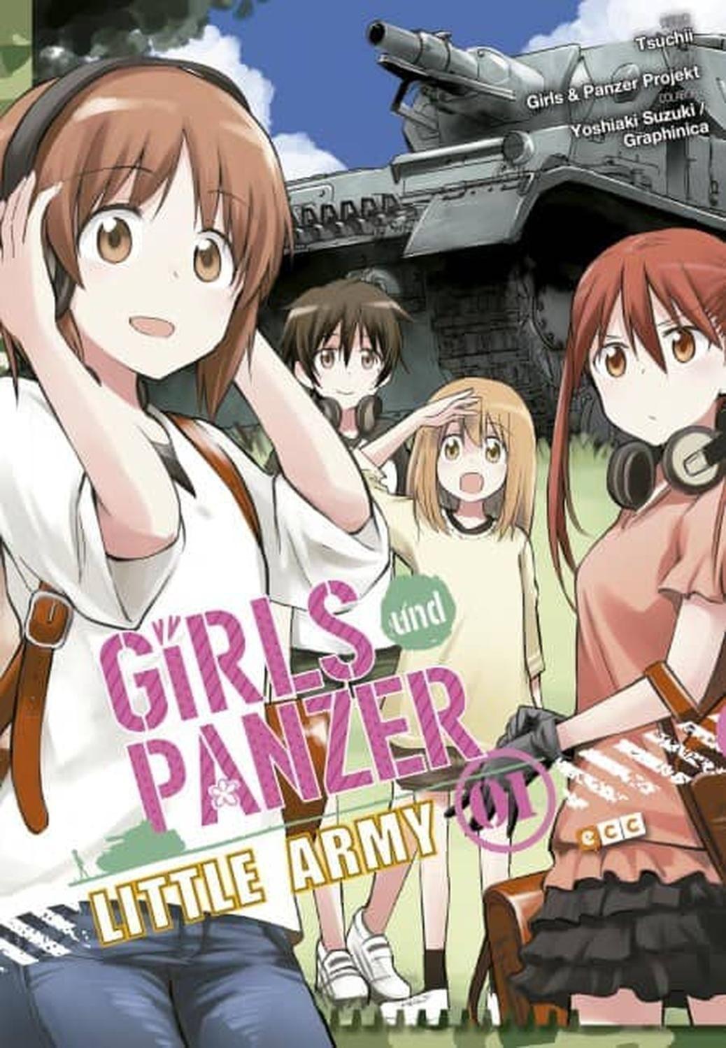 Manga Girls Und Panzer - Little Army 01 - España-0