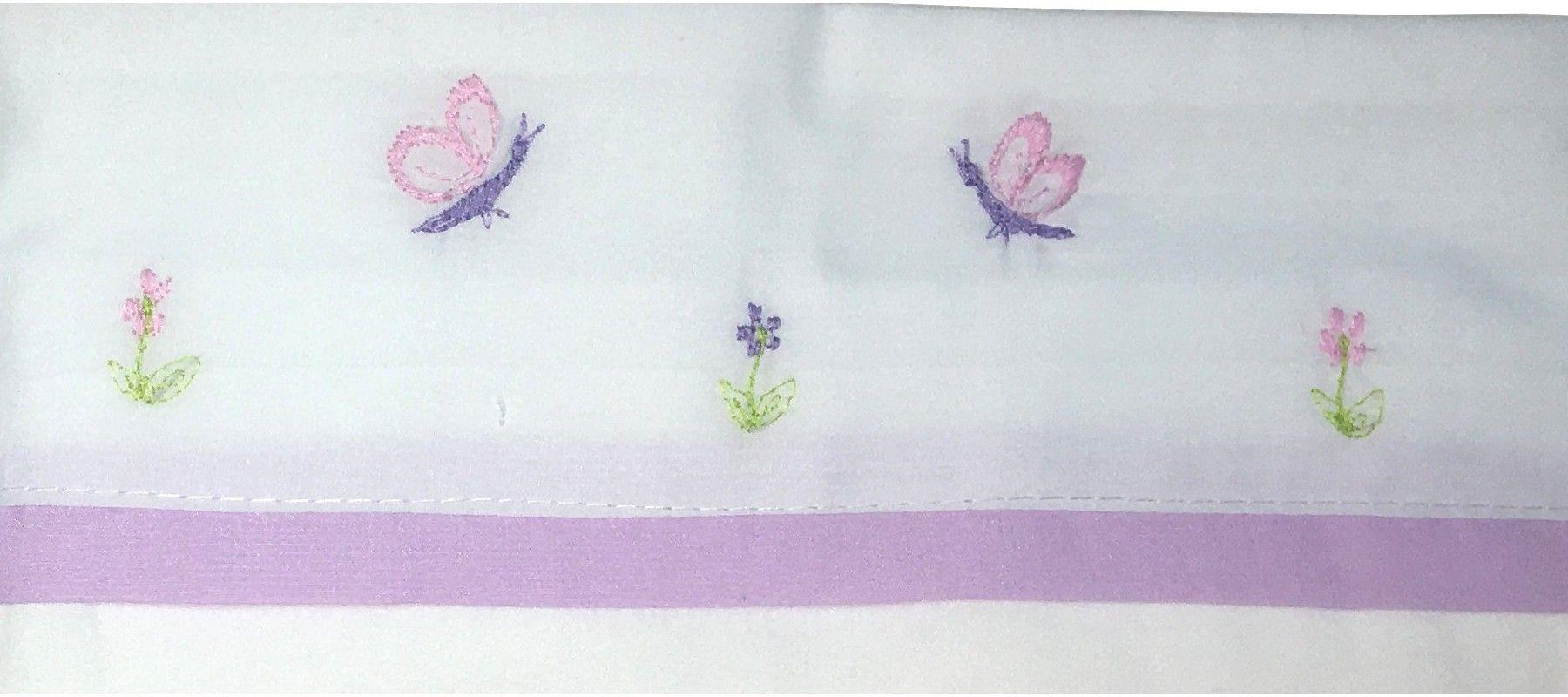 Pack Sabanas lila para cunas Corral 100x70 Pellitos-1