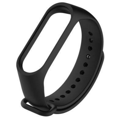 Correa silicona compatible con Xiaomi Watch Mi Band 5 / 6  / Negro-0