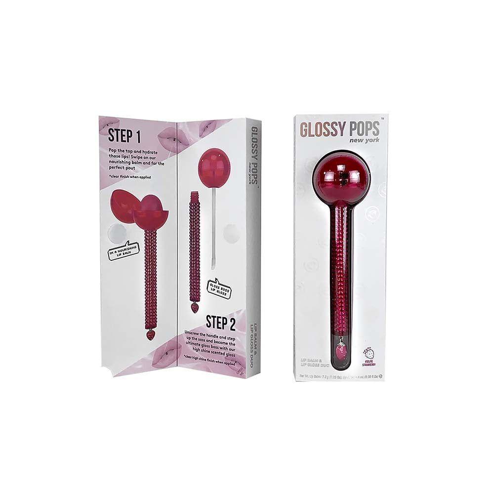 Dúo Bálsamo y Brillo Labial 2 en 1 Strawberry-3