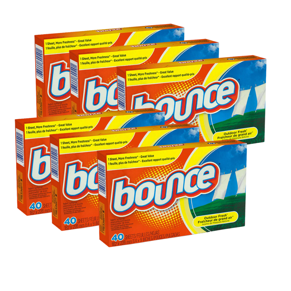 Toallas Suavizantes Y Antiestáticas Bounce Pack X5-0