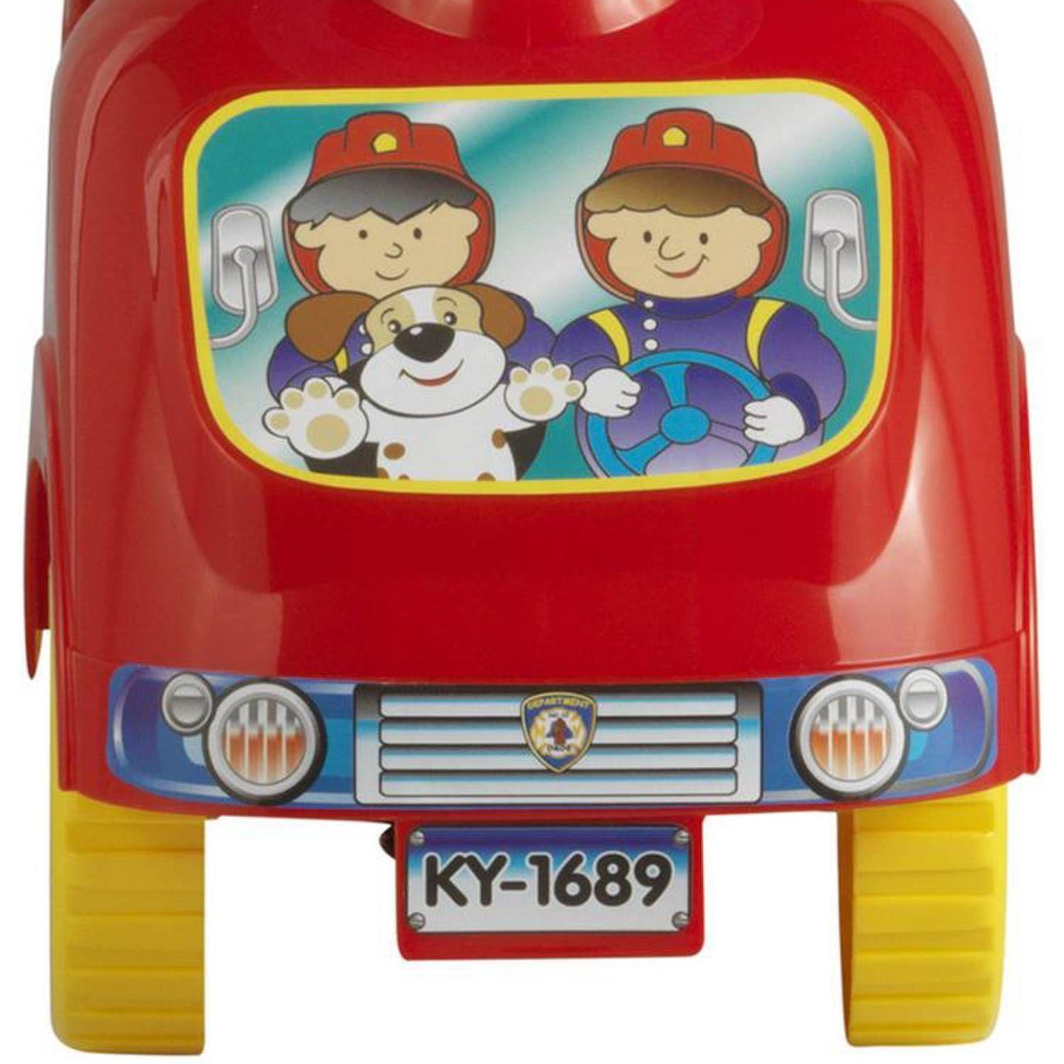 Andador Infantil Carro Bomberos-2