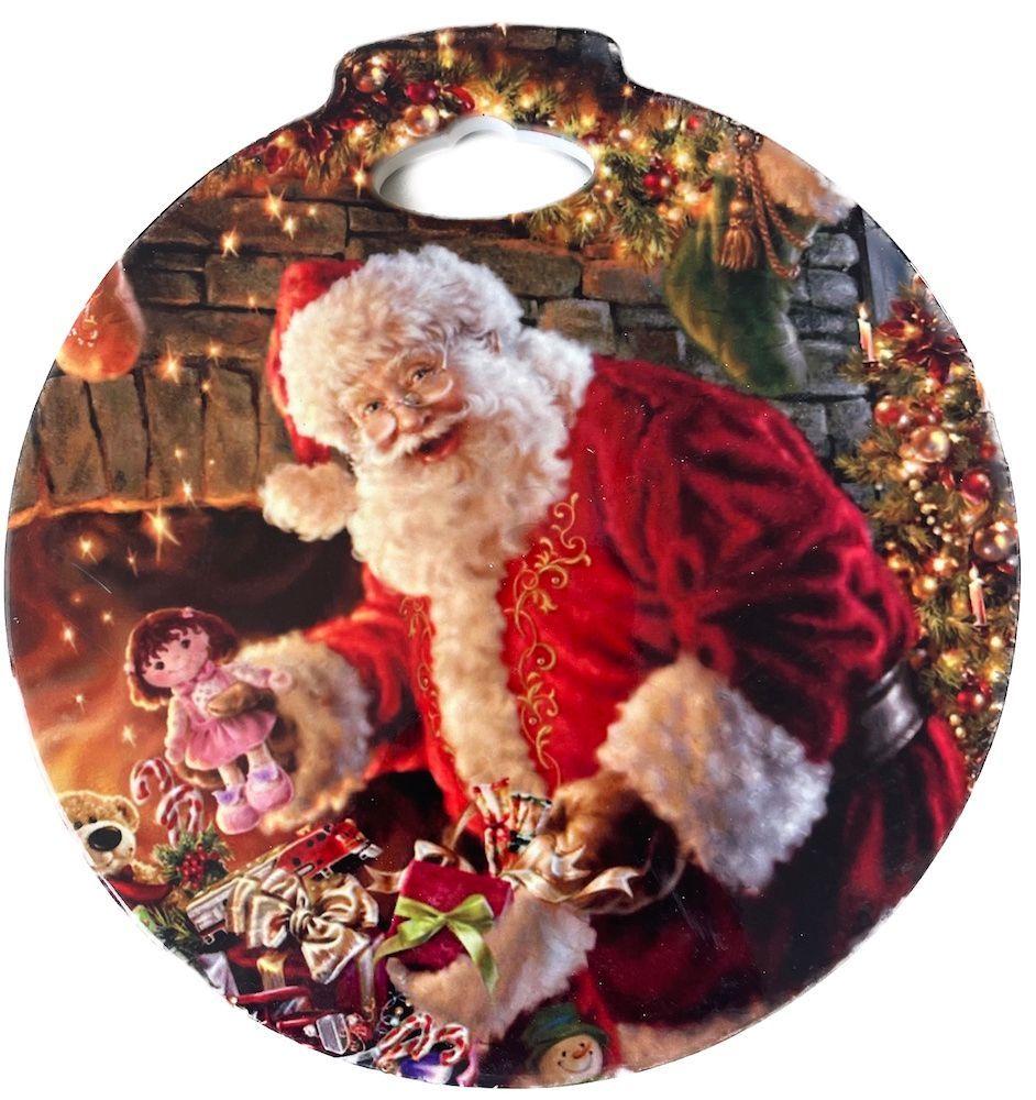 Individual Navidad Mesa ADORNO PROTECTOR CERAMICO-0