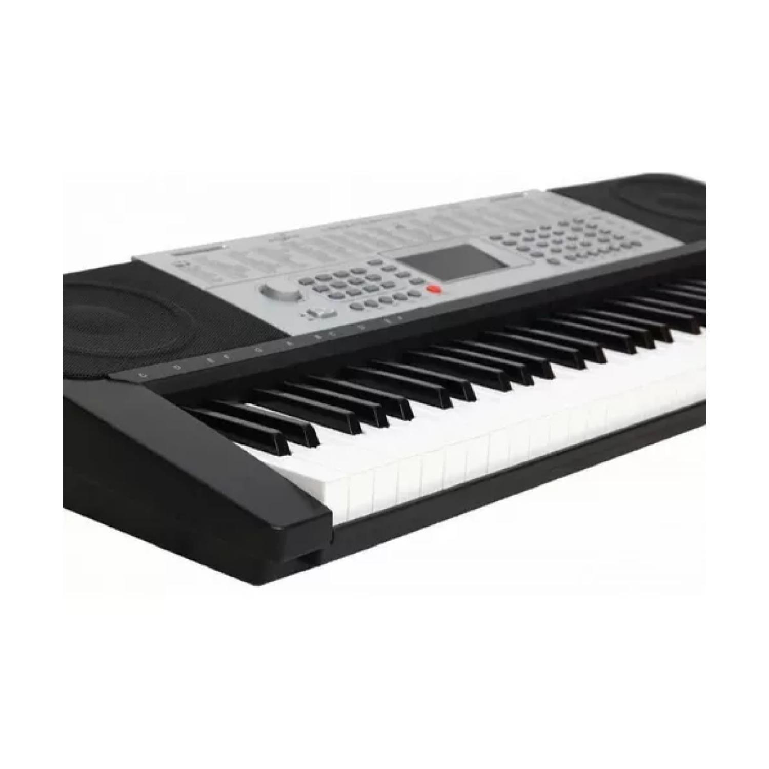 Piano Electrico Teclado Musical 61 Teclas Con Microfono-3