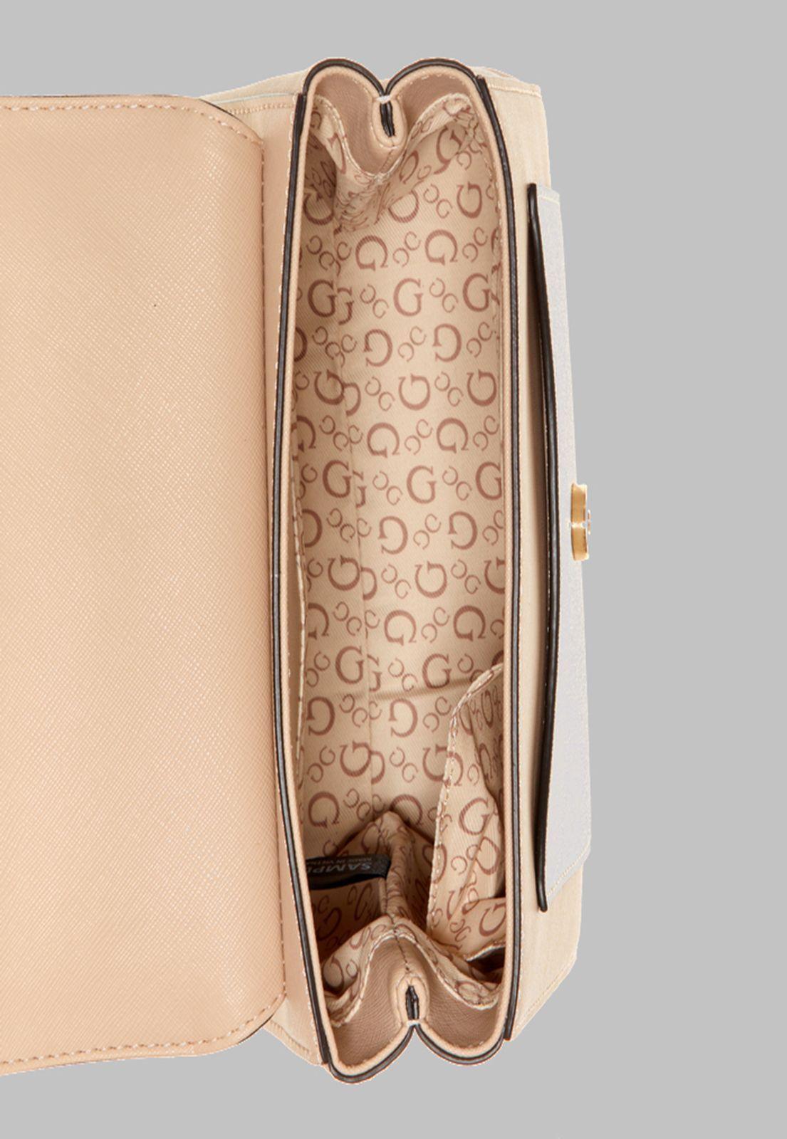 Cartera G Factory Fort Smith Top Handle Crossbdy Mcl Beige-3
