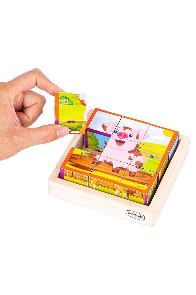 PUZZLE CUBO ANIMALES-2