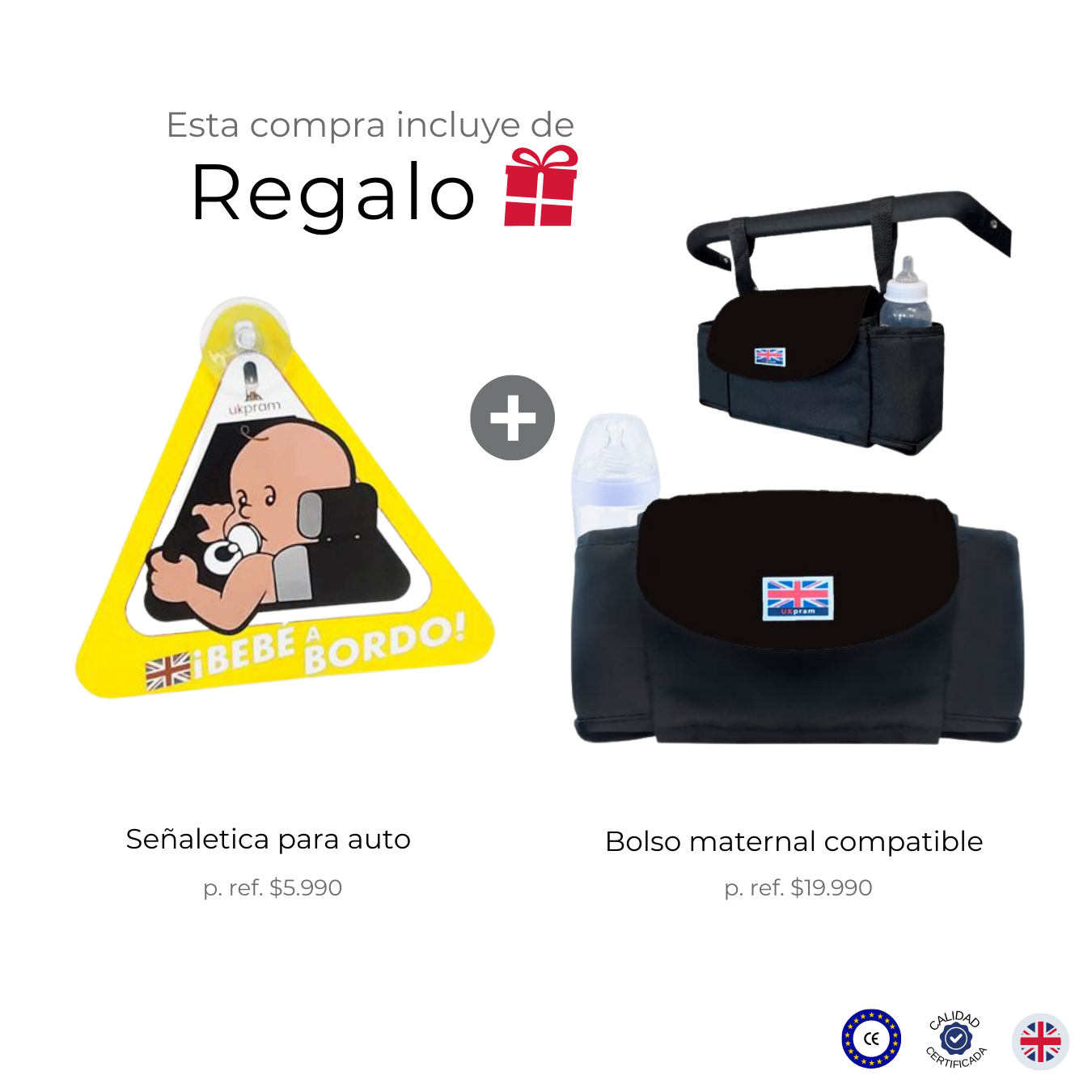 COCHE 3 EN 1 | TRAVEL SYSTEM |UKPRAM-5