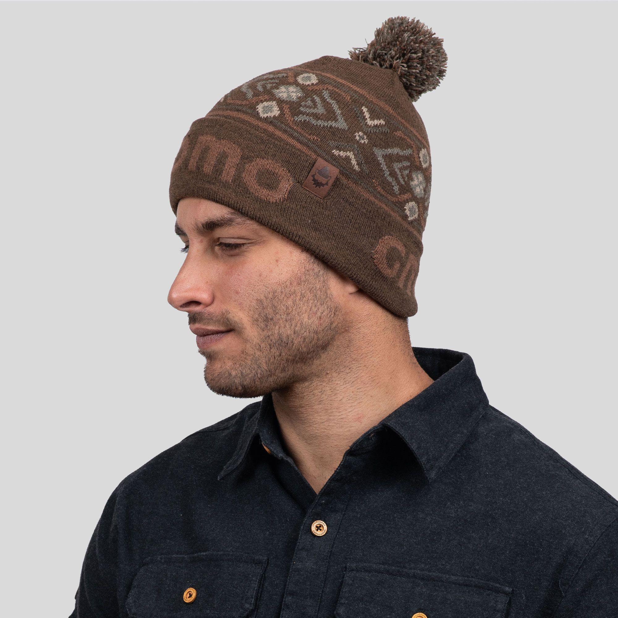 Gorro Eco Popwo Beanie Brown-0