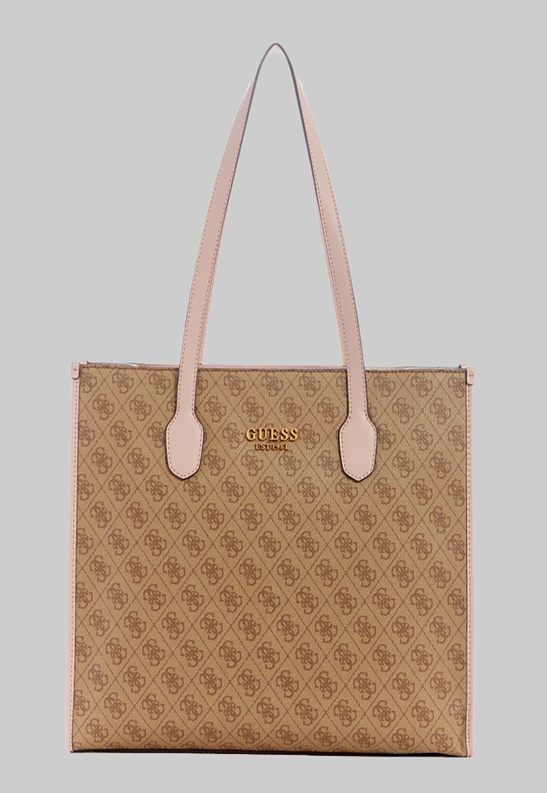 Cartera Guess Silvana Girlfriend Tote Llr Rosado-0