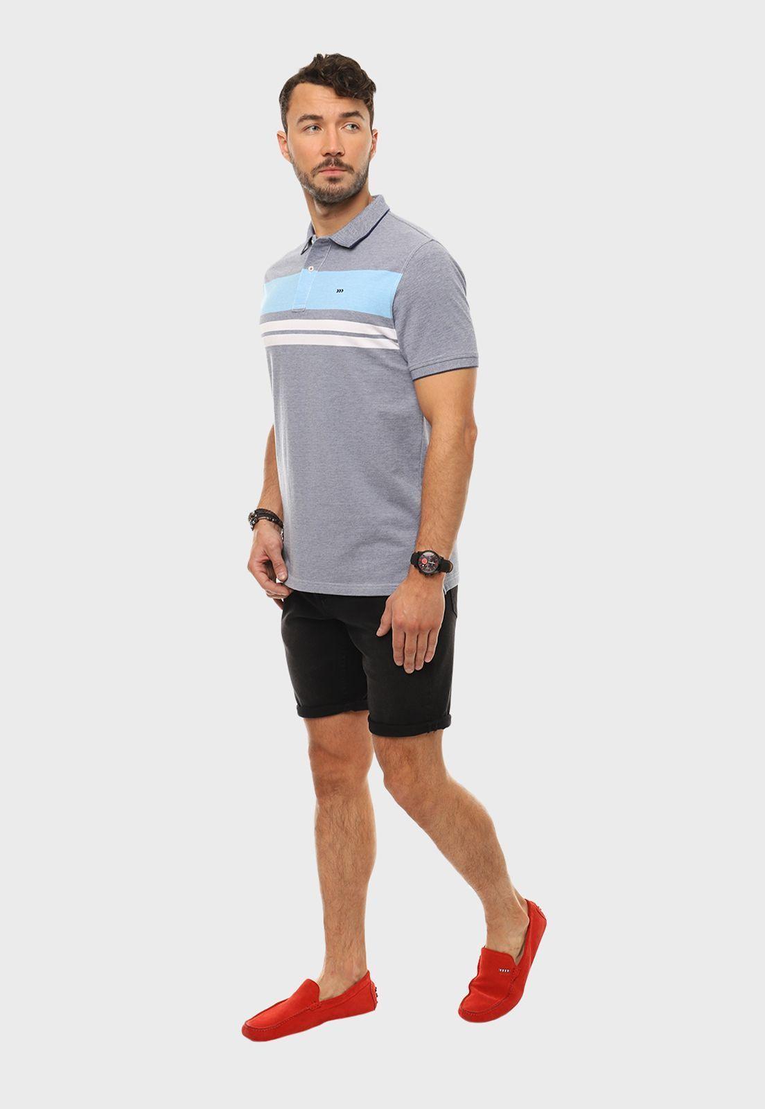 Polera Pique Con Rayas Arrow-3