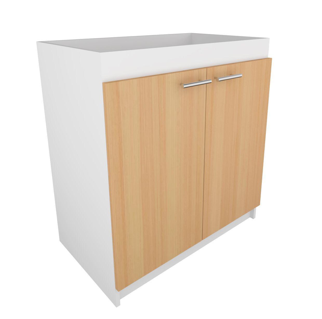 MUEBLE BASE LAVAPLATOS 2 PUERTAS ARMADO-0