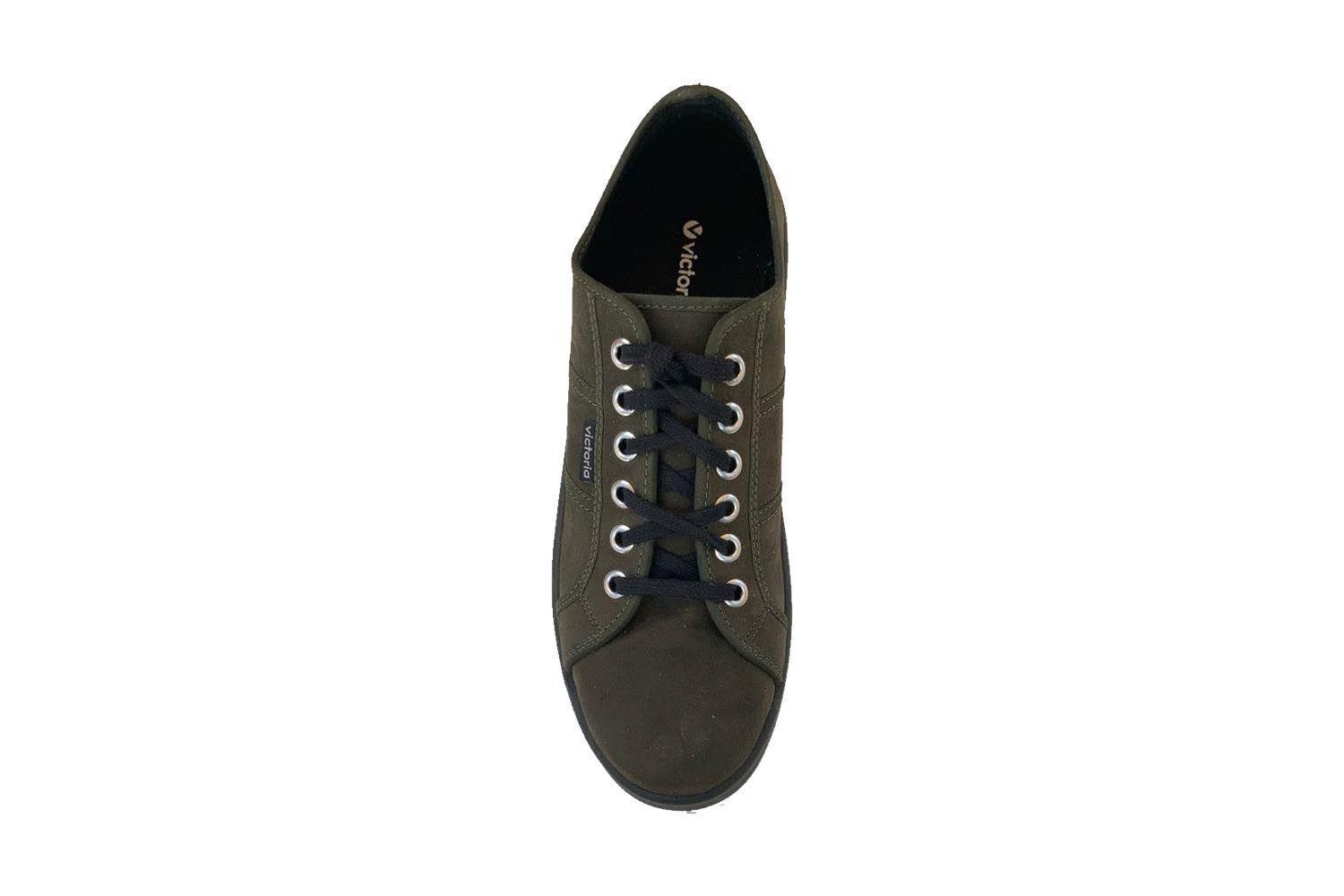 Zapatilla Victoria Plataforma Kaki 7 Cm-2
